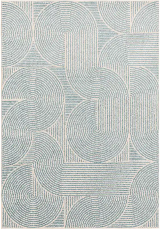 Koberec Muse MU02 Blue Swirl Rychlé Dodání