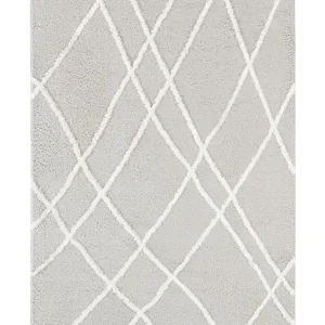 Koberec FEATHER SOFT 2 šedý / ivory Pouze Dnes