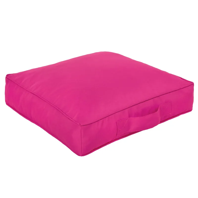 Čtvercový sedák růžový nylon Top Prodej