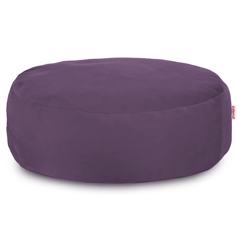 Must-Have Podnožka fialová plyš