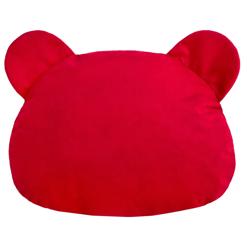 Polštář Teddy Červený - plyš Přímo Od Výrobce