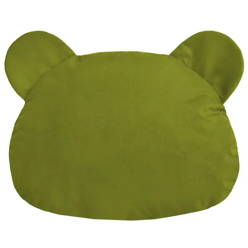 Horká Nabídka Polštář Teddy Zelený - plyš