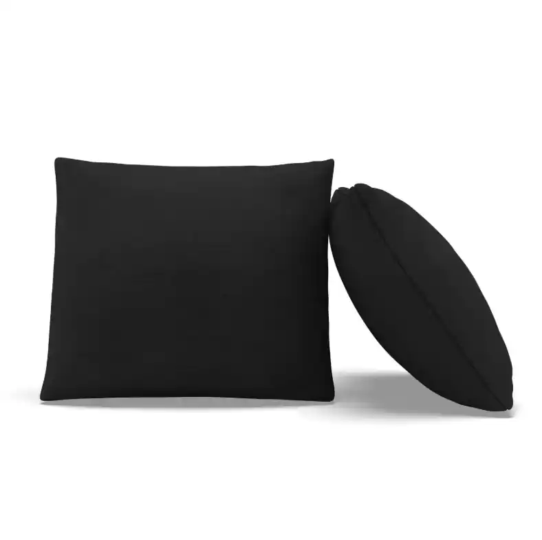 Autentický Sada dvou polštářů Comfort černá (2 ks)