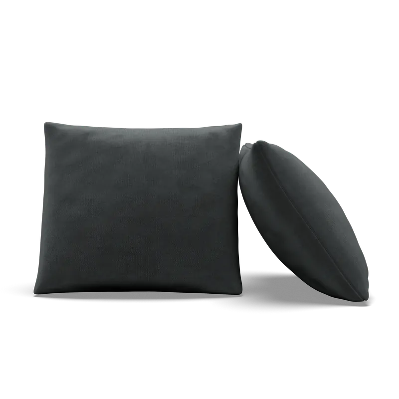 Cenově Výhodný Sada dvou polštářů Elegant tmavě šedá (2 ks)