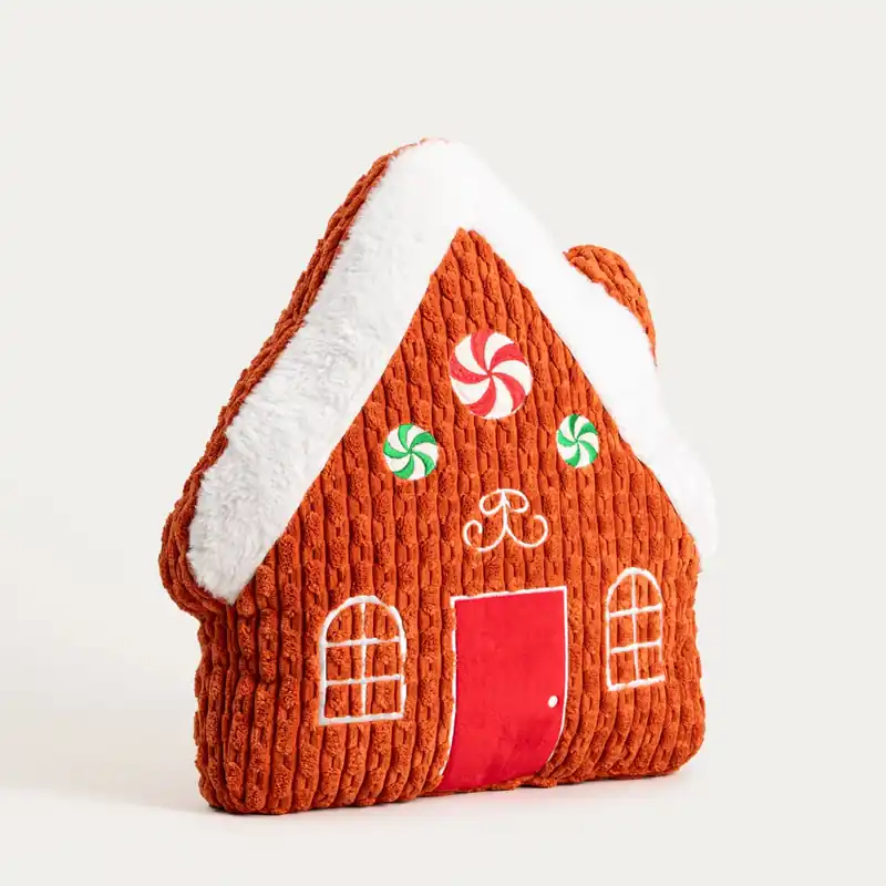 Speciální Cena Dekorační polštář GINGER HOUSE perníková chaloupka 758454