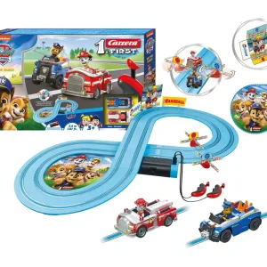 Vrácení Zdarma Závodní dráha Carrera First 20063056 Paw Patrol - On the Track 2,4m