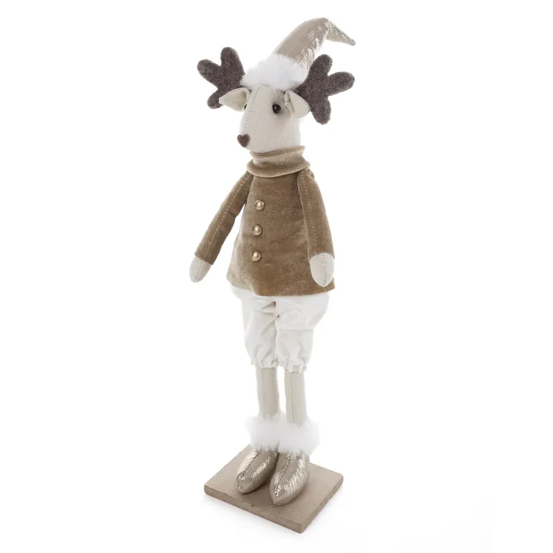 Must-Have Vánoční dekorace CHRISTMAS 228 krémová / šampaňský (2ks)
