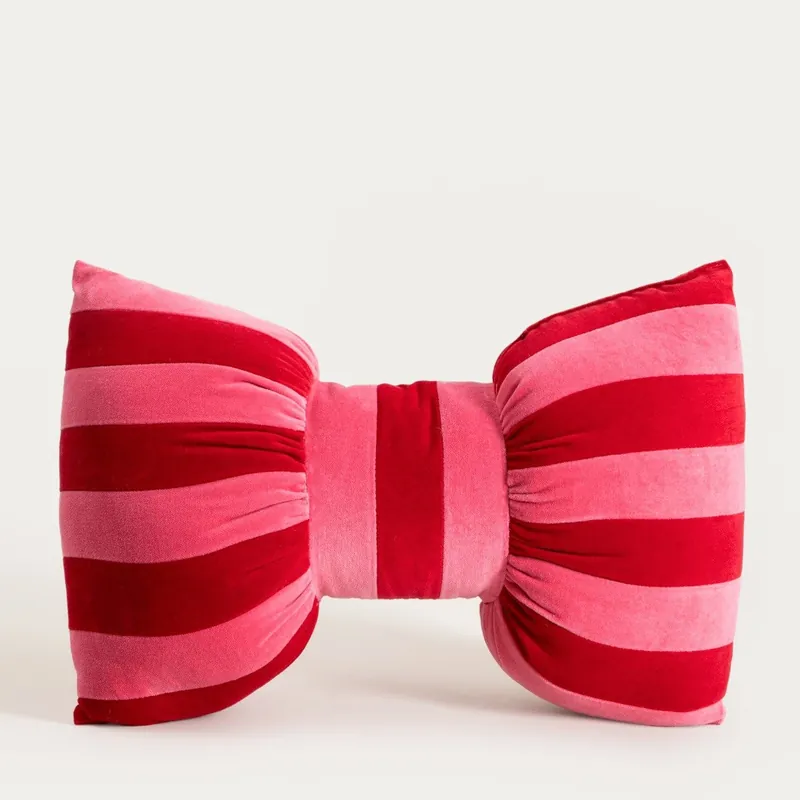 Časově Omezené Dekorační polštář PINKY BOW mašle 759451