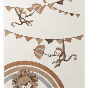 Nejlepší Volba Koberec Villeroy & Boch BOHO KIDS Roar like a Lion Rainbow Party krémový