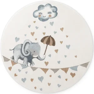 Objednat Nyní Koberec Villeroy & Boch BOHO KIDS Round Walk like an Elephant Rainy krémový kruh