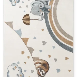 Tovární Cena Koberec Villeroy & Boch BOHO KIDS Walk like an Elephant Rainy Party krémový