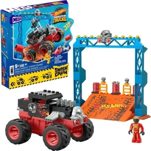 Stavebnice Hot Wheels Monster Trucks Bone Shaker HKF87 Časově Omezené