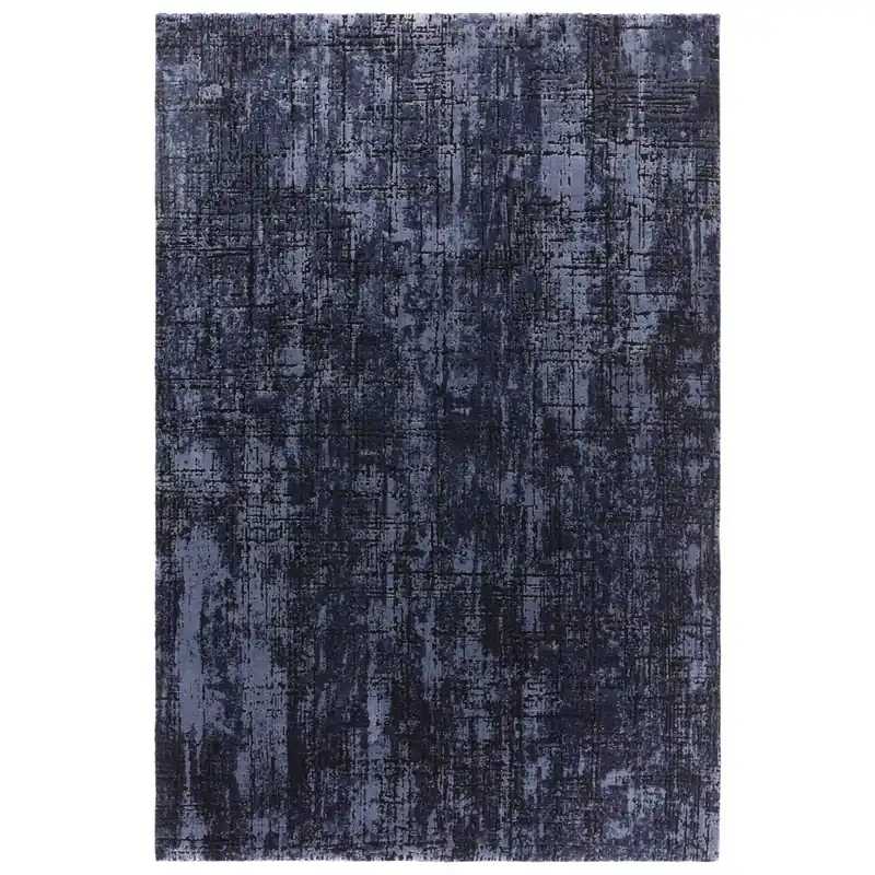 Koberec KUZA ABSTRACT tmavě modrý Sezónní Sleva