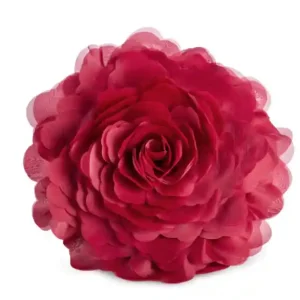 Povlak na polštář FLORES 6 bordó Akční Nabídka