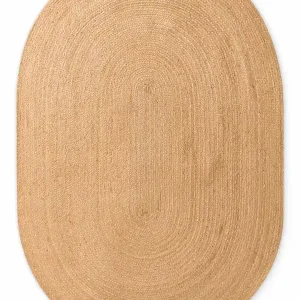 Výhodná Nabídka Koberec Hanse Home Jute Braided Rangpur naturální / zlatý ovál