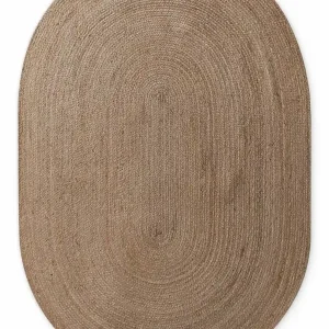 Koberec Hanse Home Jute Braided Rangpur naturální / hnědý ovál Originální