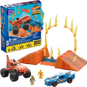 Mattel HKF88 Hot Wheels Zestaw Monster Truck Tiger Shark Levný
