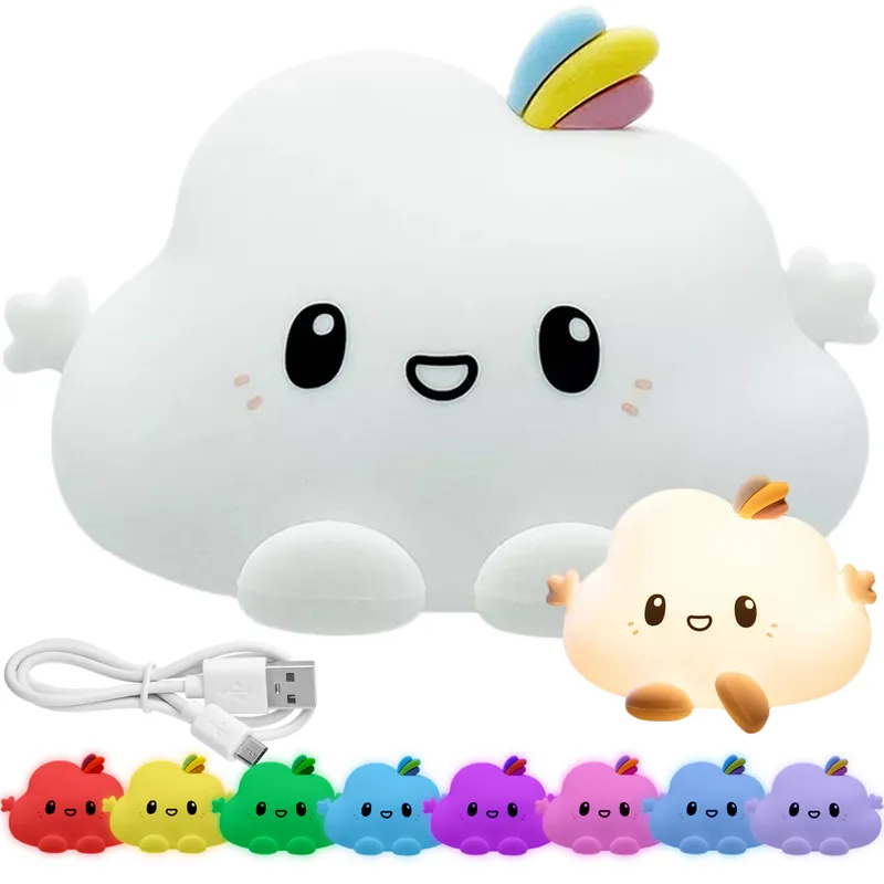 Dekorační lampa ve tvaru obláčku RGB LED Cenová Bomba