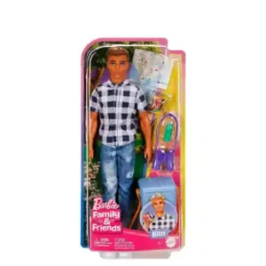 Mattel HHR66 Barbie Kemping Ken Sezónní Sleva