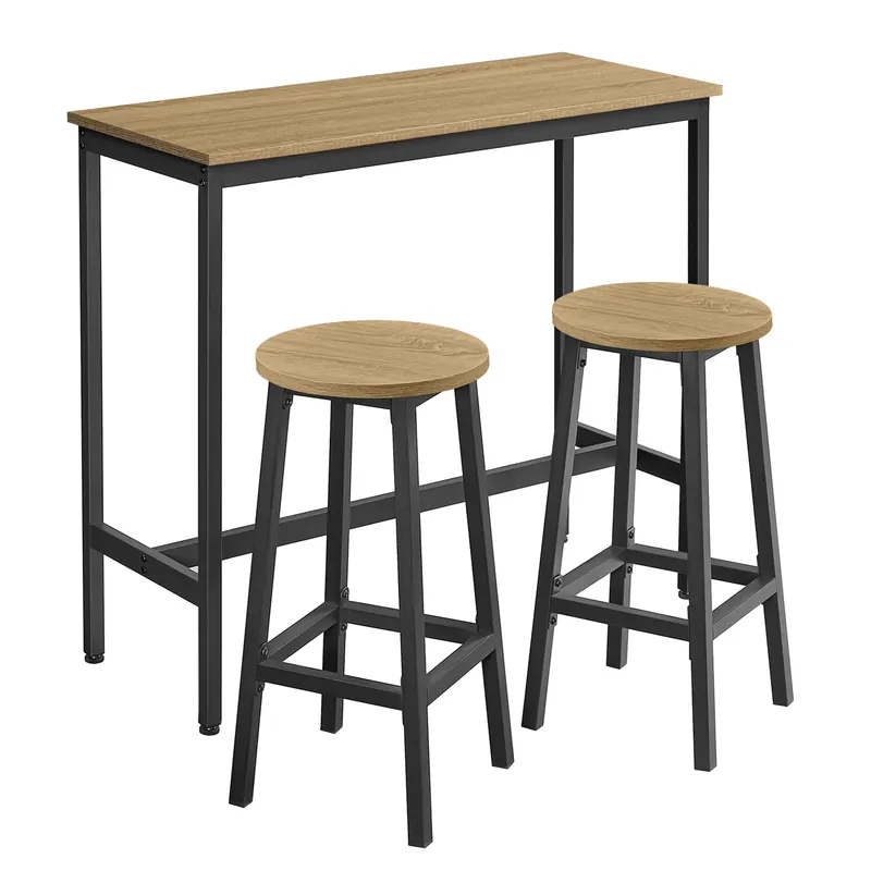 Barový stůl s židlemi LBT219B88 dub artisan Víkendová Akce