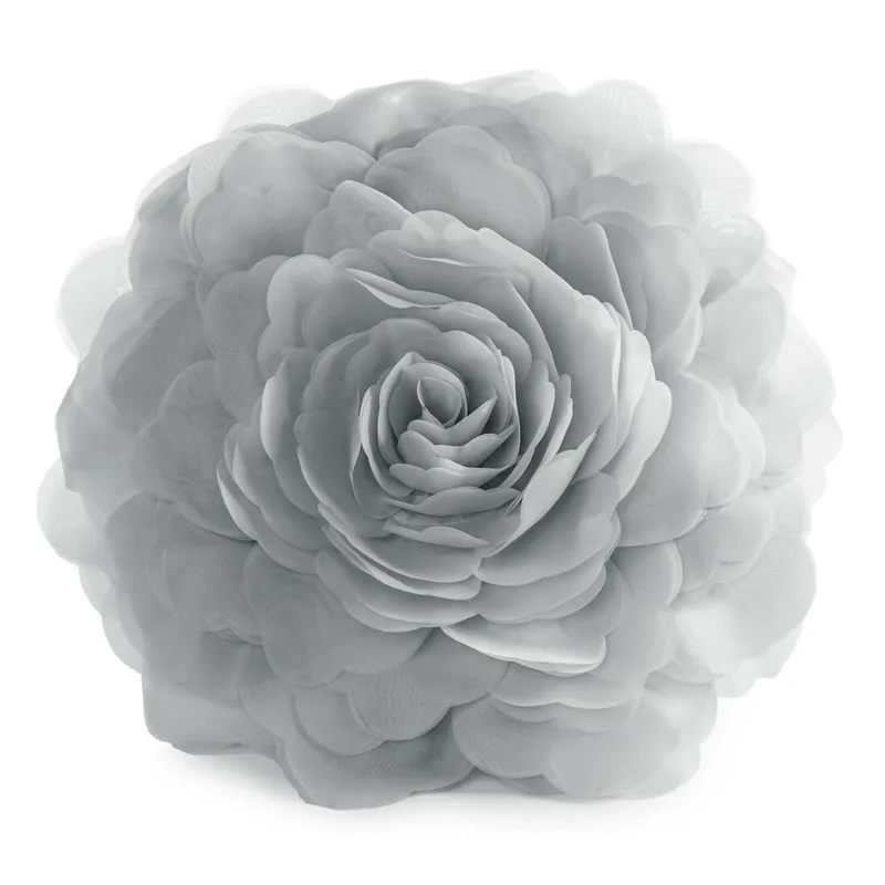 Bezpečná Platba Povlak na polštář FLORES 6 stříbrný
