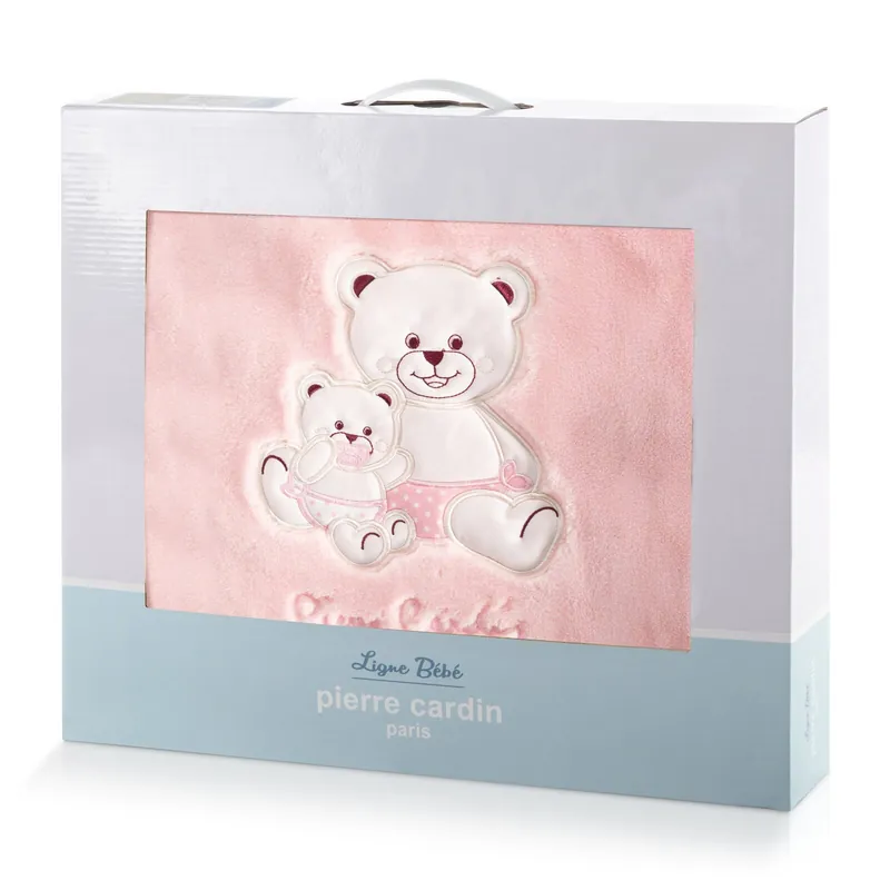 Dětská deka Pierre Cardin BABY 3 růžová Horká Nabídka