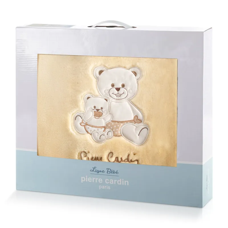 Značkový Dětská deka Pierre Cardin BABY 3 béžová