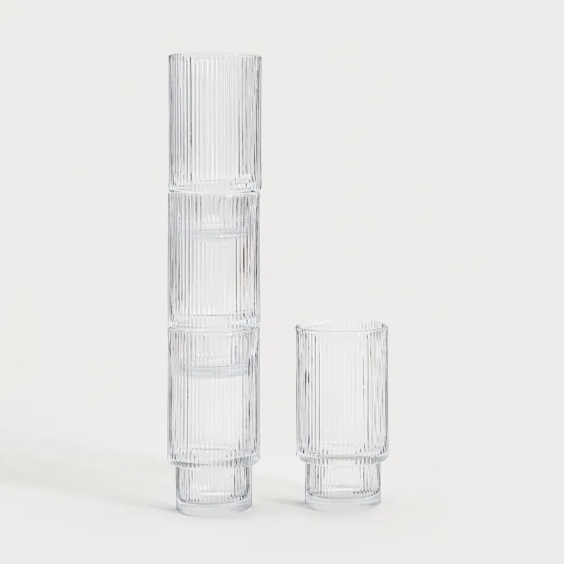 Jen Po Omezenou Doba Sada čtyř sklenic LYNNASO průsvitná 762116 300 ml (4 ks)