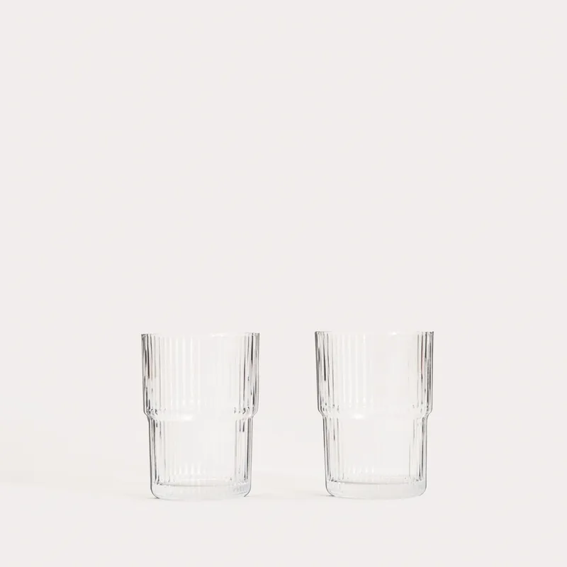 Sada sklenic LYNNASO průsvitná 771897 430 ml (2 ks) Vysoce Kvalitní