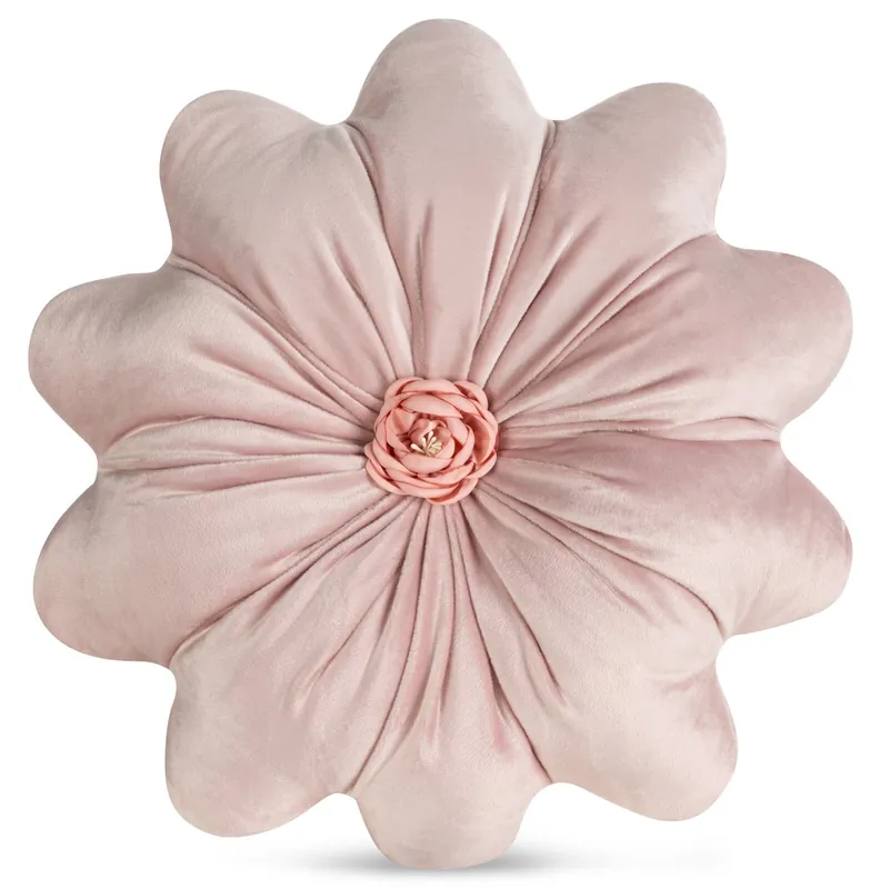 Dekorační polštář FLORES 5 pudrový Výhodná Nabídka