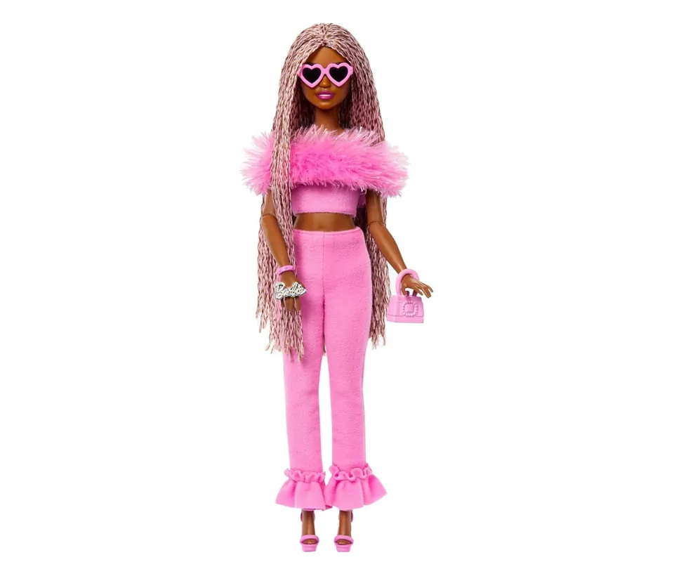 Speciální Cena Mattel Barbie HYV28 Deluxe Style růžová módní panenka