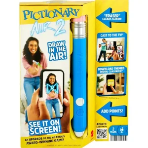 Vrácení Zdarma Světelné pero Mattel HNT74 Pictionary Air 2.0