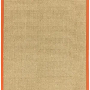 Autentický Koberec Sisal Linen oranžový