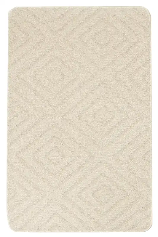 Must-Have Koupelnový kobereček Cross 2 béžový