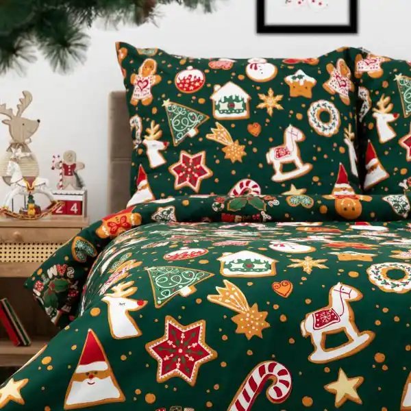 Ložní souprava GRINCHY se svátečním motivem XM23 858593 Expresní Doručení