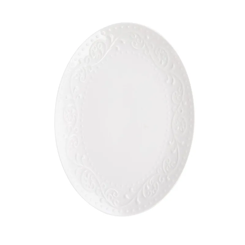 Servírovací talíř SYLIA s ornamentem 874722 30x22 cm Novinka