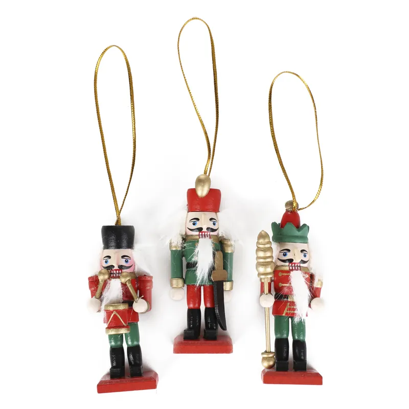 Top Prodej Závěsná vánoční dekorace NUTCRACKER louskáček 867922 (3 ks)