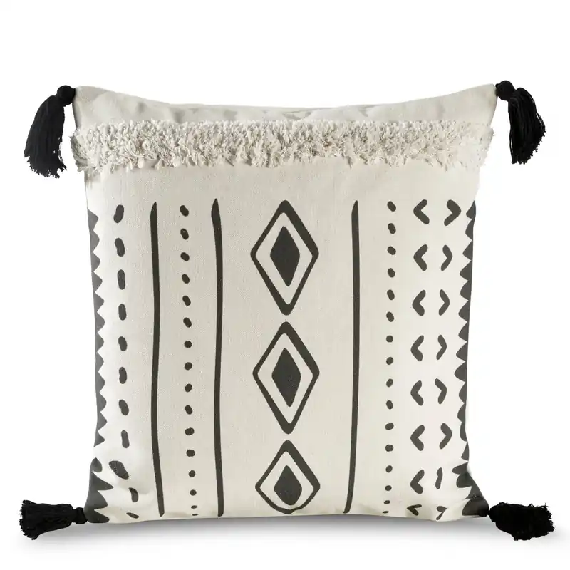 Povlak na polštář BOHO 24 krémový Horká Nabídka