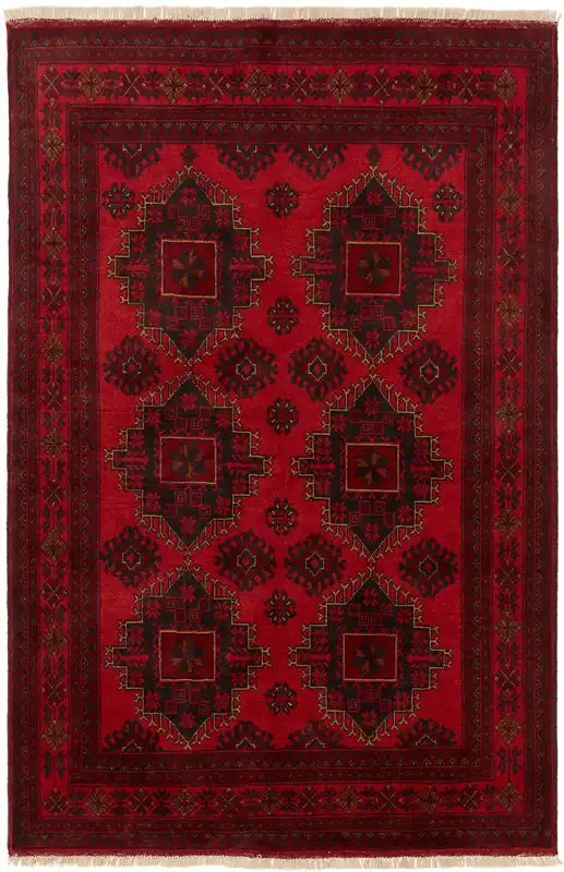 Koberec Khanmoha 028 Red Cenově Výhodný