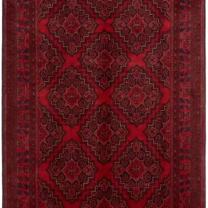 Koberec Khanmoha 044 Red Bezpečná Platba
