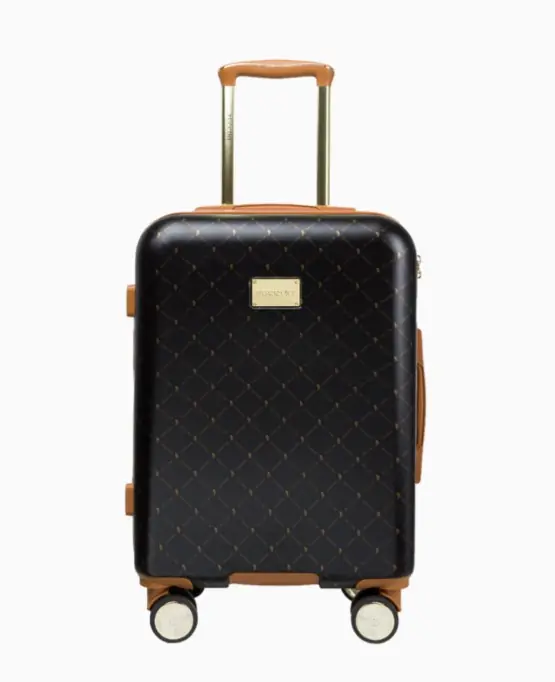 Hnědý kabinový kufr Saint Tropez s monogramem Rychlé Dodání