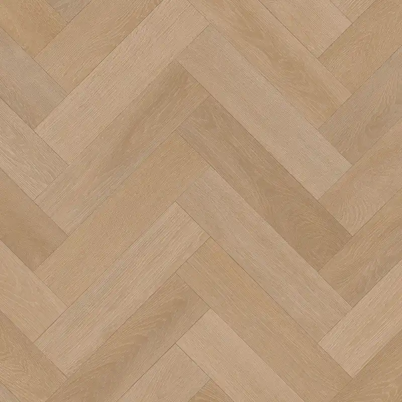 Originální PVC podlaha ICONIK 240 ANCARES HERRINGBONE světle hnědá