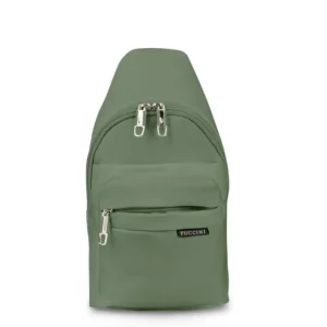 Levný Tmavě zelený crossbody batoh Active