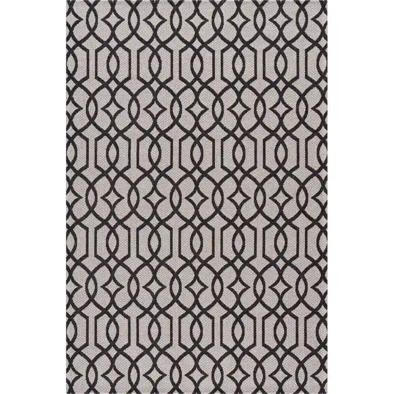 Hit Sezóny Koberec Casa Cotton 21563A šedý/černý