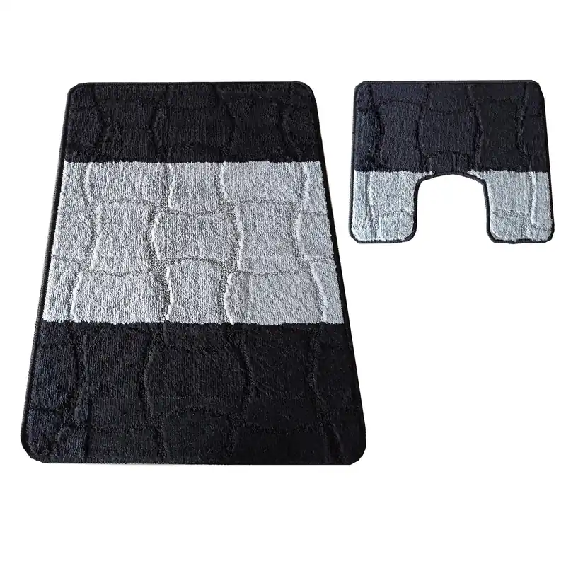Odeslání Ihned Sada koupelnových koberečků Montana Sariyer XL Black