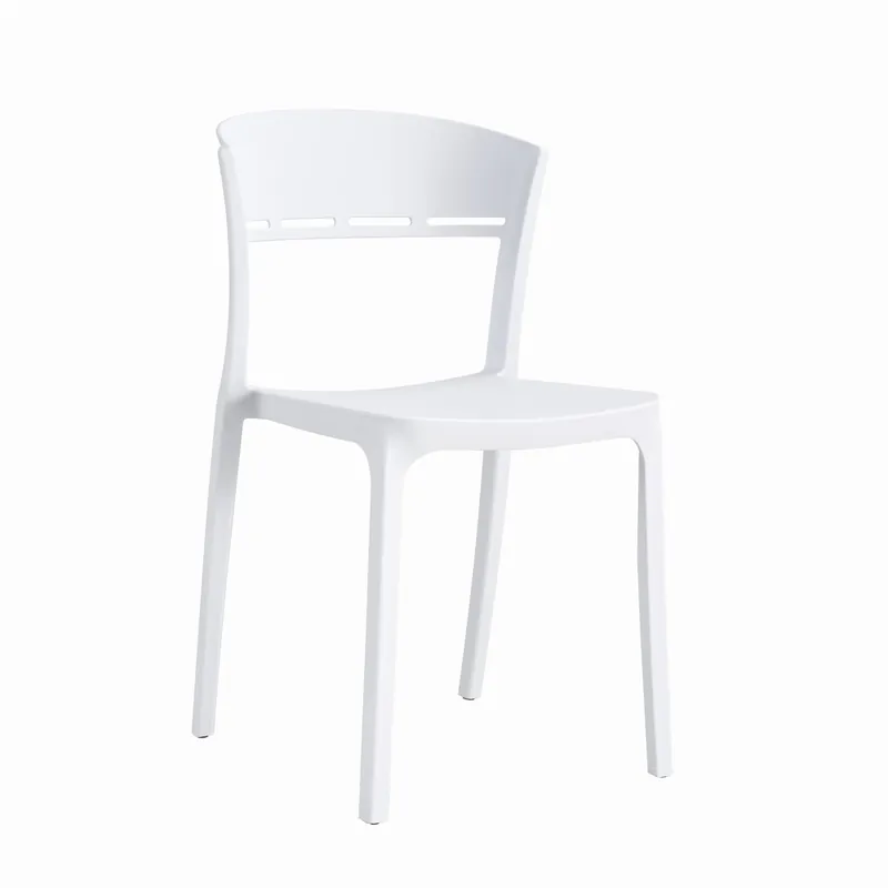 Set tří židlí COCO bílé (3ks) Levný