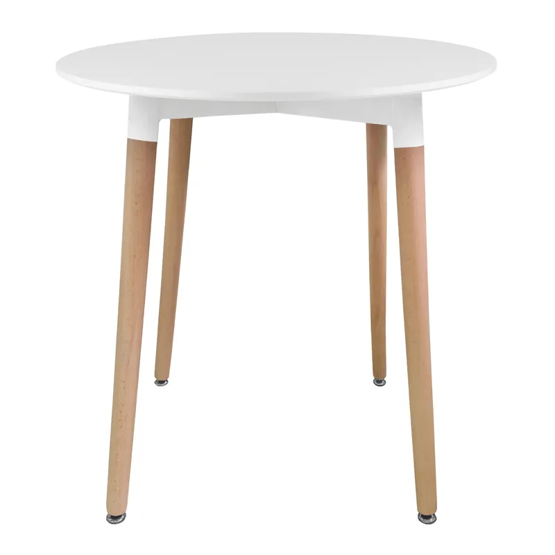 Výhodná Nabídka Kulatý stůl KAMI bílý 80 cm