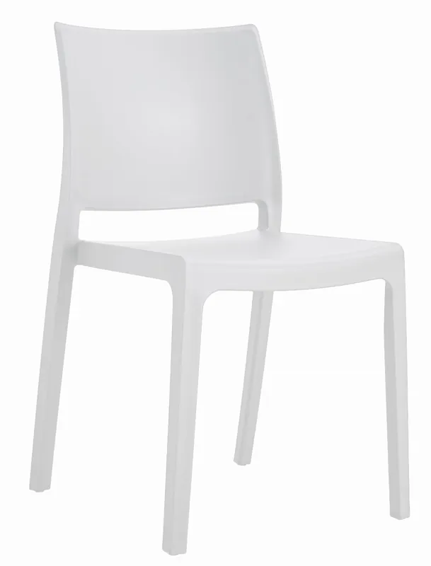 Speciální Cena Set tří jídelních židlí KLEM bílé