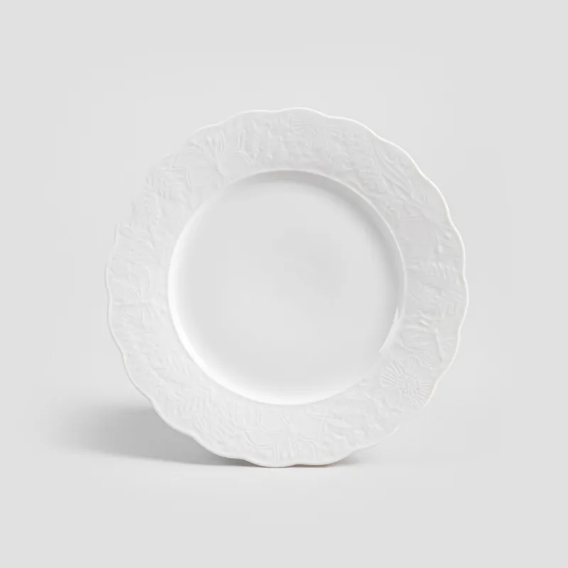 Dezertní talíř PRIOLO s motyliky, bílý 738128 Speciální Cena
