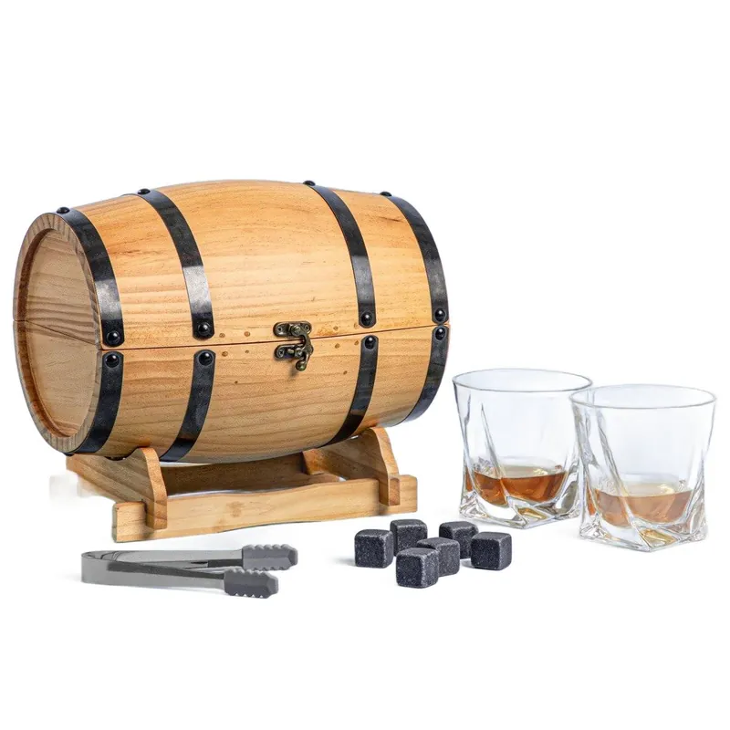 Akce Sada na whisky GOMERA ve tvaru sudu 728150